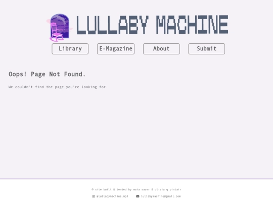 not_found screenshot