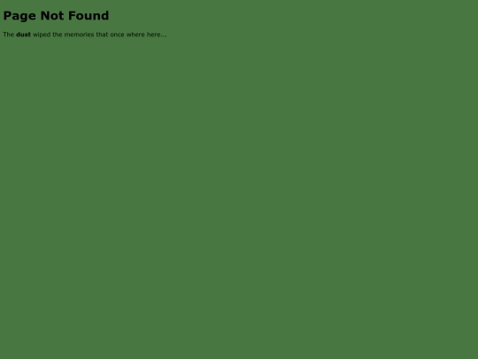 not_found screenshot