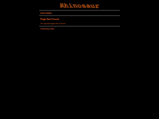 not_found screenshot
