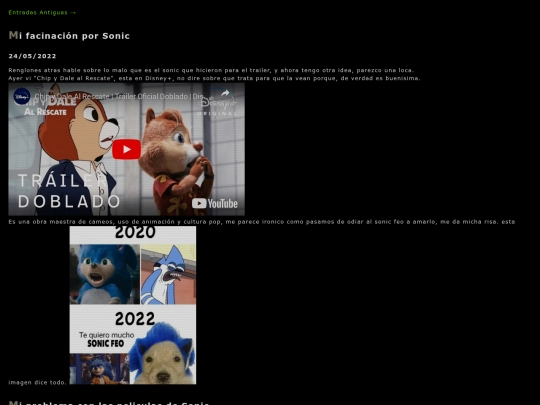 views/mayoBlog screenshot