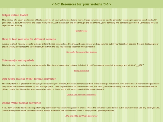 subPages/resourcesWeb screenshot