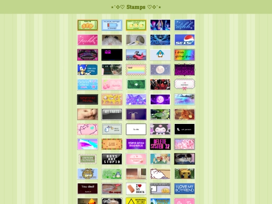 subPages/stamps screenshot