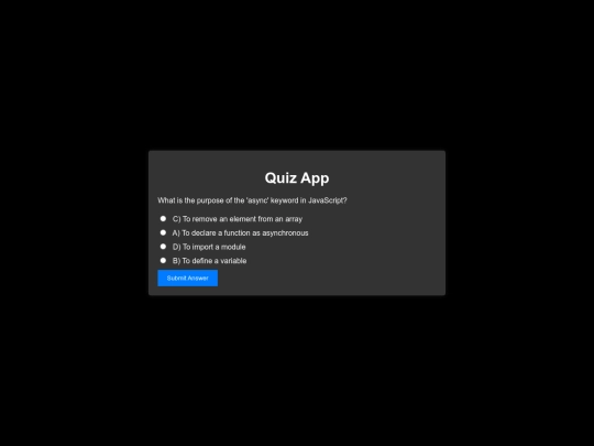 javascriptquiz6 screenshot