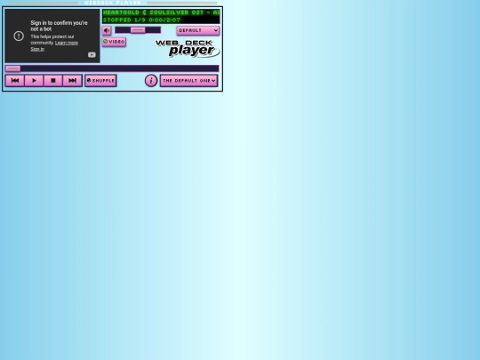 webdeck-player screenshot