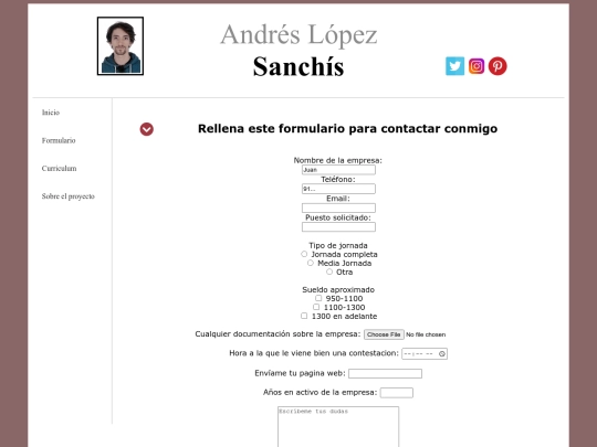 formulario screenshot