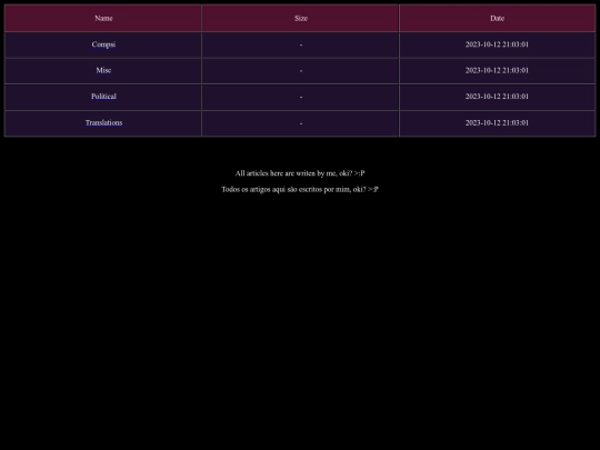 articles screenshot