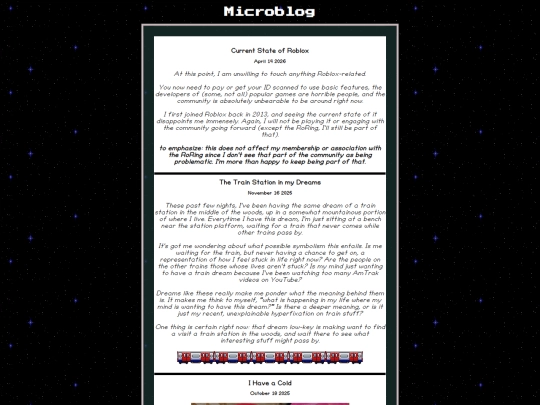blog/micro screenshot