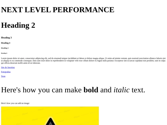 teste/teste screenshot