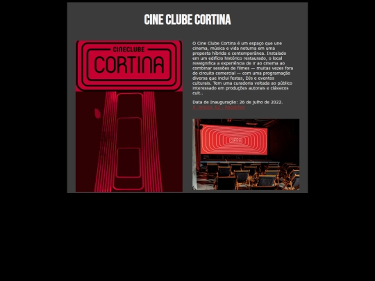 cineclube-cortina screenshot