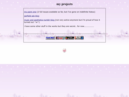 projects screenshot
