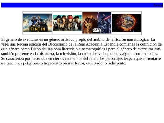 Practica10/Aventuras/Aventuras screenshot