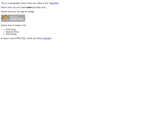 index screenshot