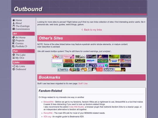 links/outbound screenshot