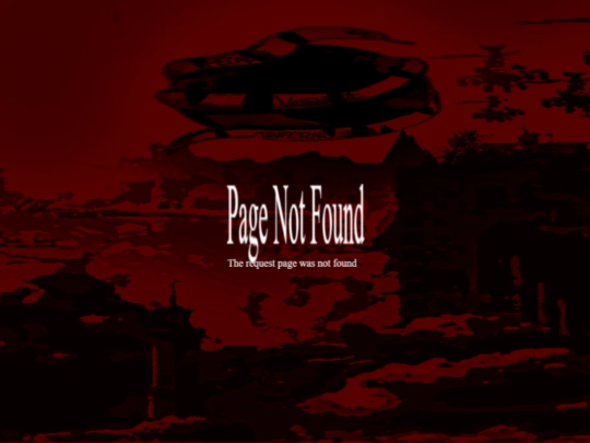 not_found screenshot