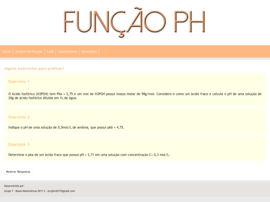 exercicios screenshot