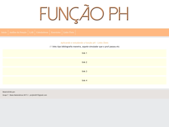 links screenshot