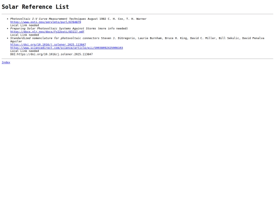 solar/solar_reference_list/solar_reference_list screenshot