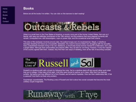 books screenshot