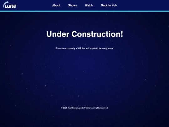 lune/about screenshot