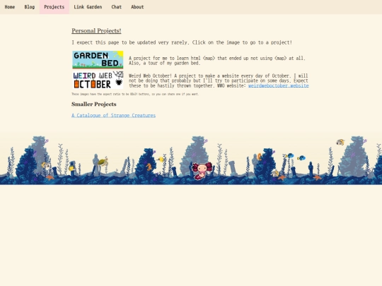 projects screenshot