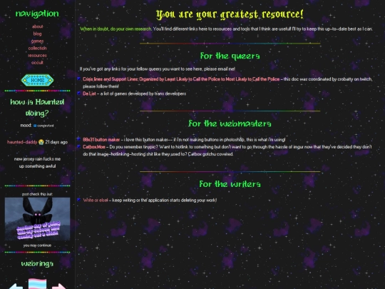 resources screenshot