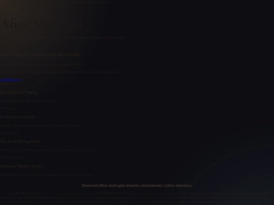 the-midnight-column screenshot