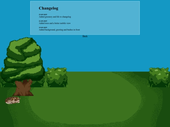 changelog screenshot