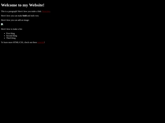 testing screenshot