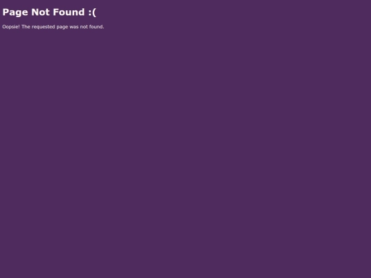 not_found screenshot