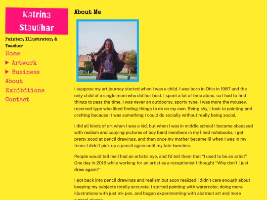 aboutme screenshot