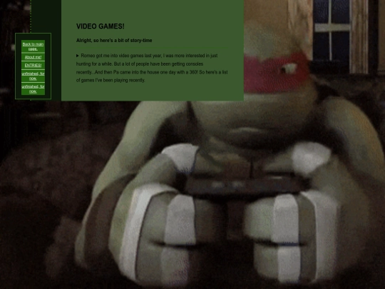 games screenshot