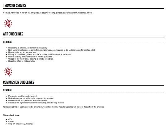 guidelines screenshot