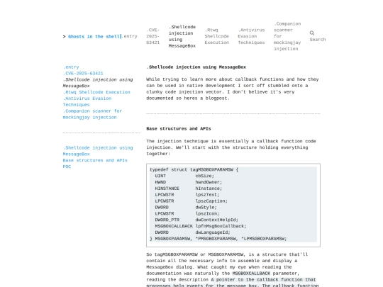 MessageBoxInjection screenshot