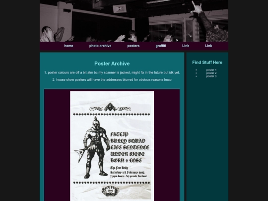 posters screenshot