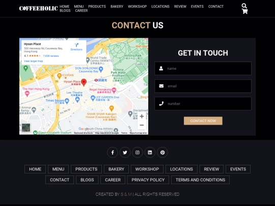contact screenshot