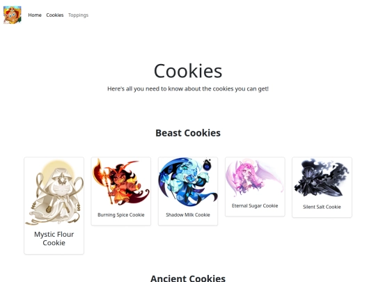 final/cookies screenshot