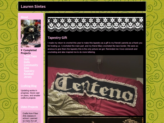 tapestry screenshot