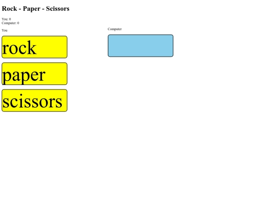 Rock-Paper-Scissors screenshot