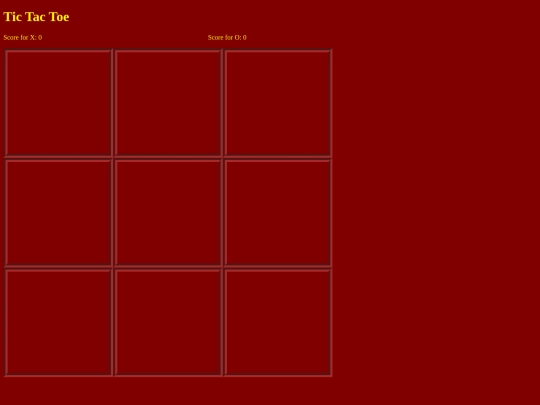tictactoe screenshot
