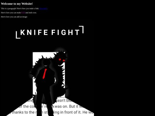 test screenshot