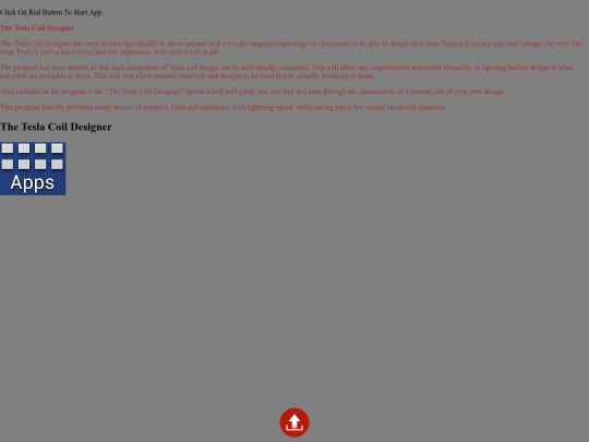 dos/TeslaCoilDesign screenshot