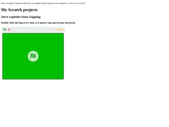 MyScratchProjects screenshot