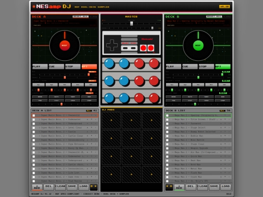 NESamp screenshot
