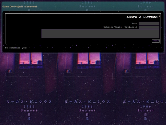 comment/comment_gamedev screenshot