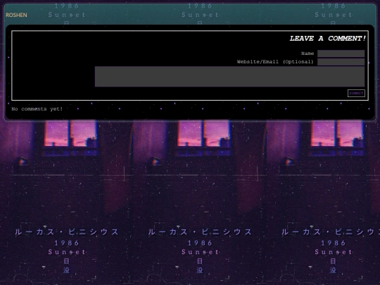 comment/comment_roshen screenshot