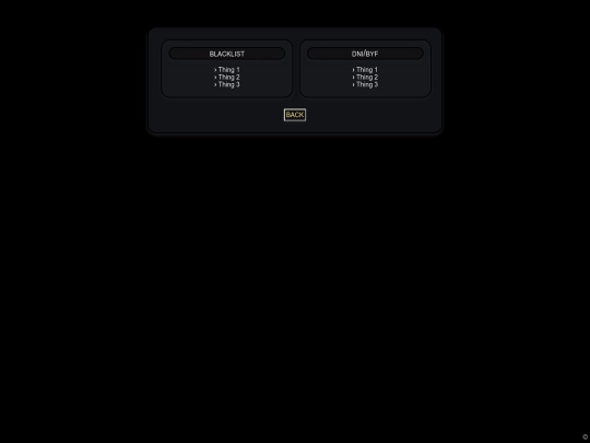 blacklist screenshot