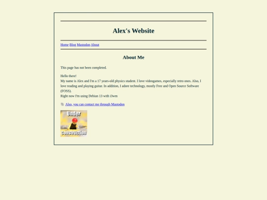 Subpages/about screenshot