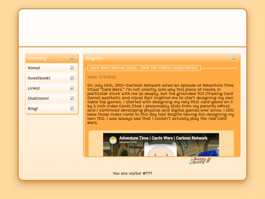 blog screenshot