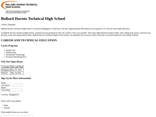 web design/1-html/Bullard.Open.House screenshot