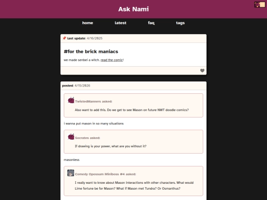 ask/tagged/brick-maniacs screenshot